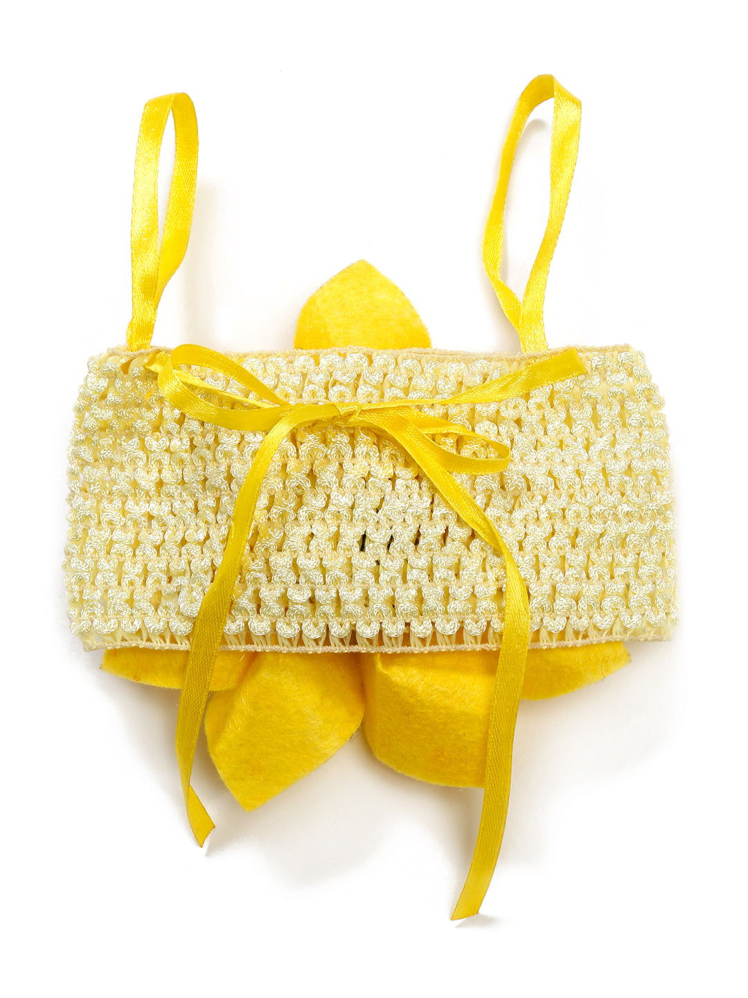 TINY MINY MEE SUNFLOWER FLORAL TUTU SET -YELLOW